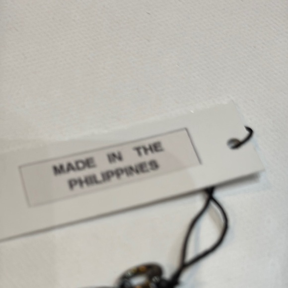 NWT Decouture Double Layer Teal Floral Statement Necklace - Picture 5 of 6